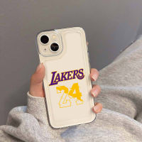 For IPhone 14 Pro Max IPhone Case Thickened TPU Soft Case Clear Case Shockproof  Lakers 23# 24#  Compatible with For 13 11