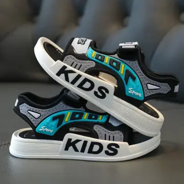 KOFUBOKE Boys Sandals Little Kid Beach Sneakers Shoes Black Size 3 -  Walmart.com