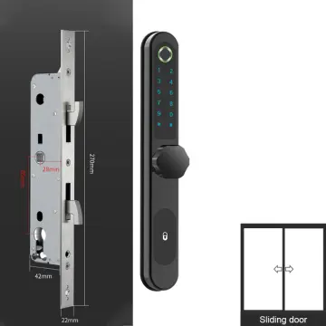 Drawer Smart Cabinet Lock Keyless Digital Locks Digital Coded Lock Mailbox  Cupboard Gates Security Touch Screen Password Lock for Wooden 22mm