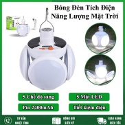 GIẢM 20K SHIP CHO MỌI ĐƠN HÀNG  bong den tich dien. Bóng Đèn Led 4 Cánh 5