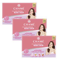 Chame  collagen tripeptide Rice ceramide คอลลาเจนจากญี่ปุ่น ไตรเปปไทด์ 7000 มก ขนาด 30 ซอง จำนวน 3 กล่อง