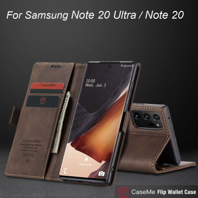 CaseMeสำหรับSamsung Galaxy A34 5G/A54 5G/A14 5G/Note 20 Ultra/หมายเหตุ 20 (5G) PU Cowhideหนังกระเป๋าสตางค์เคสแบบพับปิดได้กับช่องเสียบบัตร