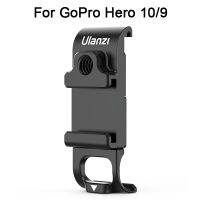 Ulanzi ฝาโลหะหลายช่องสำหรับ GoPro Hero 12 11 10 9 Bateri Tudung dengan 14 Kasut Sejuk Mikroisi Cahaya