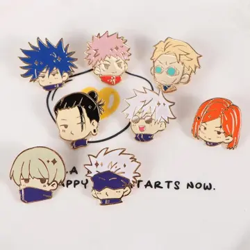 Anime Jujutsu Kaisen Cool Lapel Pins for Backpack Enamel Pin