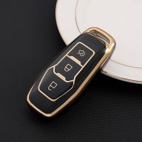 [More Suitable] TPU Car Key Case สำหรับ Ford Focus 3 4 ST Mondeo 5 MK5 Mustang F-150 Explorer Edge Fiesta Kuga MK3อุปกรณ์เสริมอัตโนมัติ