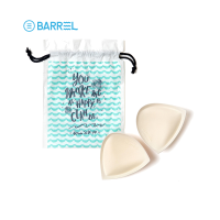 BARREL SIDE 40 BRA PAD - BEIGE ฟองน้ำเสริมบราชนิดกันน้ำ