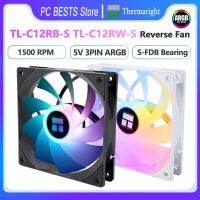 【cw】 TL-C12RB-S TL-C12RW-S Reverse Cooling 5V 3PIN ARGB Silent 1500RPM 120mm Air CPU Cooler 【hot】