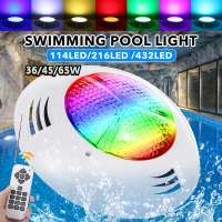 36/45/65W Led Swimming Pool Light IP68 Waterproof AC12V Outdoor RGB Color Changing Underwater Light with Remote Controller