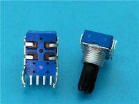 2pcs 142-type Horizontal Single Rotary Potentiometer A105 A1M / 4 Pins / Shank Length 15MMF