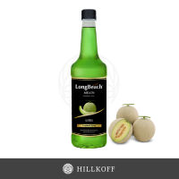 HILLKOFF : น้ำเชื่อมแต่งกลิ่น LongBeach Syrup ลองบีช ไซรัป กลิ่น Melon ขนาด 740 ml.