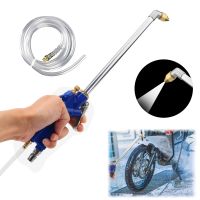 High Pressure Gun Motorcycle Washer Nozzles EU US JP Adapter Cleaning Washing Tools With 1m Hose Dirt Pit Bike Car Accessories