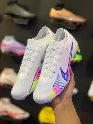 【Special Deals】2023 New Mens Durable and Anti Slip Football Shoes Air Zoom 15 Elite FG สตั๊ดฟุตบอล พื้นปุ่มรองเท้าสตั๊ด สตัดฟุตบอล 100% Authentic