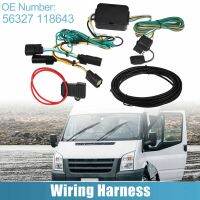 4 Way Trailer Wiring Harness Connector Plug Replacement Spare Parts Accessories 56327 118643 for Ford Transit-150/250/350 2015-2021