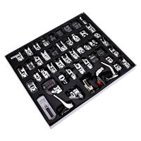 INNE 48Pcs Sewing Machine Accessories Presser Foot Press Feet For Brother Singer Kit Blind Stitch Zipper Nail Button Quilt Diy