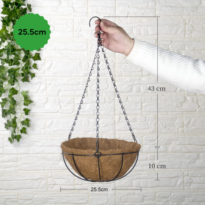 20-5-25-5-30-5cm-hanging-coconut-vegetable-flowerpot-basket-liner-flower-trough-iron-crafts-garden-decoration-durable