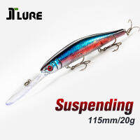 Division of minnow Fishing lures 115mm 20g ระงับ Hard artificial bath JT9463 wobbler