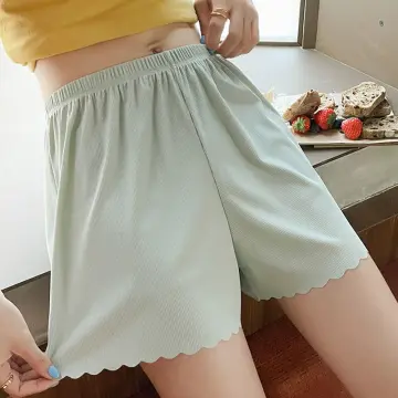 Buy Women Girls Cotton Seamless Shorts Under Skirts Pant Safety