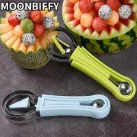 4 In 1 Watermelon Slicer Cutter Scoop Fruit Carving Knife Cutter Fruit Platter Fruit Dig Pulp Separator Kitchen Gadgets Acces Graters  Peelers Slicers