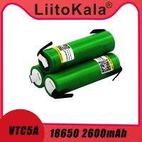 【Big-Sales】 18650 2600MAH VTC5A-N เดิม3.6V 18650 US18650 VTC5A 2600MAh ท่อระบายน้ำ40A