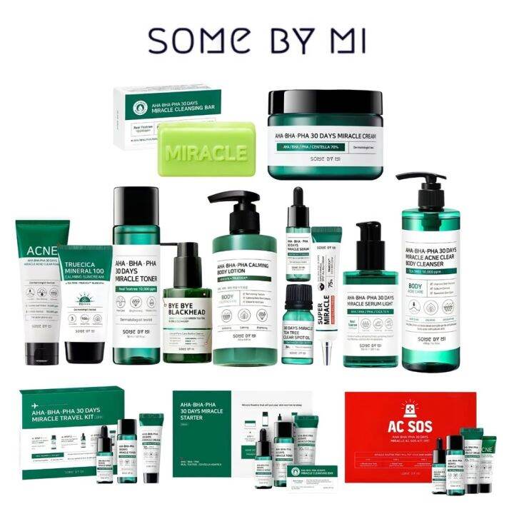 SOME BY MI AHA BHA PHA 30 Days Truecica Miracle Acne & Blackhead All