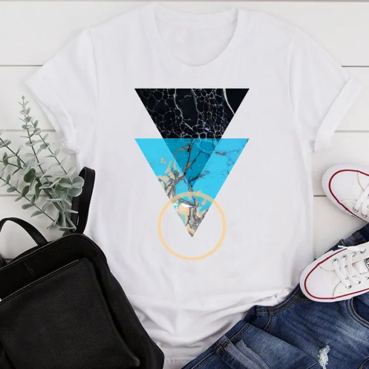 Women's 90s style cartoon watercolor beautiful summer print fashion women's short-sleeved T-shirt top pattern T-shirts | Lazada PH Women's 90s style cartoon watercolor beautiful summer print fashion women's short-sleeved T-shirt top pattern T-shirts | Lazada PH