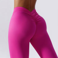 High Waist Yoga Leggings Womens Fitness Lifting Hip Leggings Push Up Fitness Sports Peach Leggings Womens Exercise Leggings