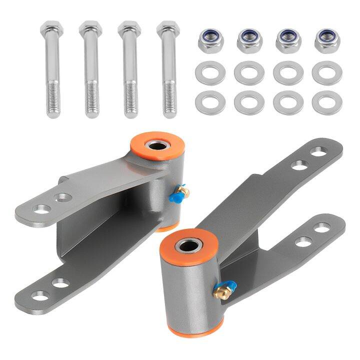 Adjustable 1"2 inch Rear Shackles Lift Level Kit For Jeep Cherokee XJ
