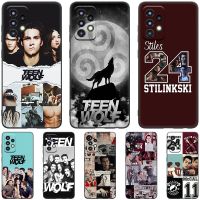 Teen Wolf Black Case For Samsung Galaxy A04S A04E A12 A13 A14 A22 A23 A32 A33 A34 A50 A51 A52S A53 A54 A70 A71 A72 A73 5G