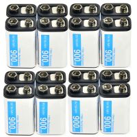 xphb22 2-24pcs 9V 900mAh Rechargeable Cell Durable Battery PPS Black NiMh block Power