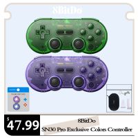 【DT】hot！ SN30 Bluetooth Gamepad(Special Edition) Controller Joystick for Nintend MacOS SteamoS