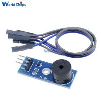 【CW】 2 Set Passive Buzzer Module Alarm Sensor Beep Car 3.3V-5V I/O Interface Of SCM With DuPont