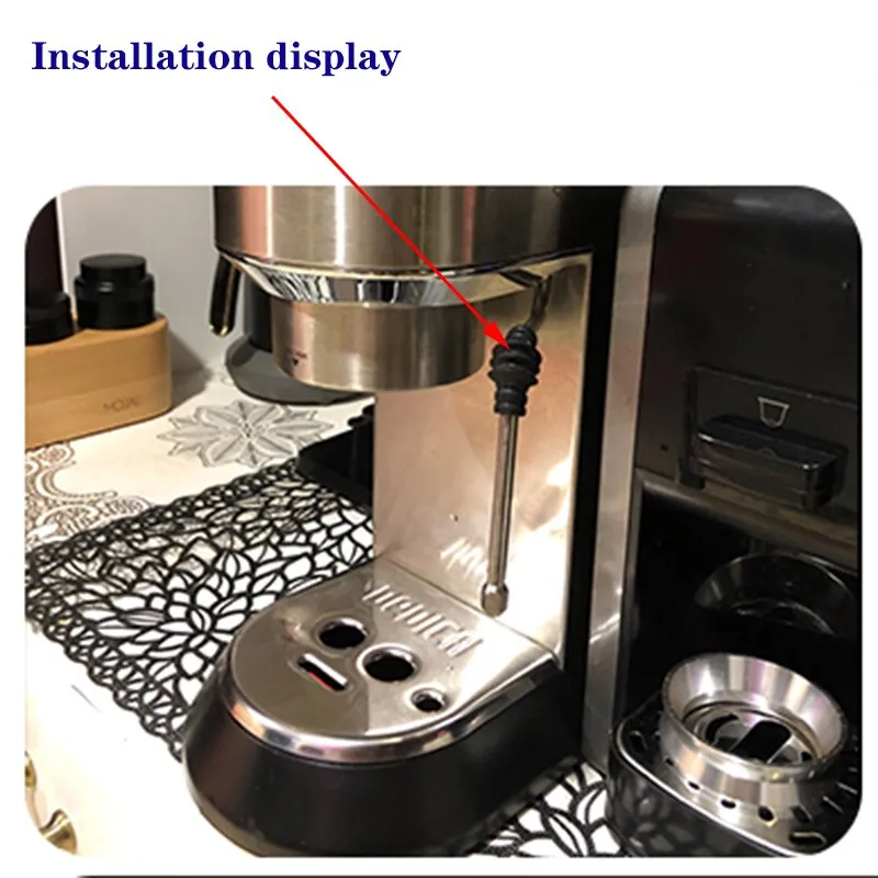 Steam Wand Compatible With Delonghi EC680/EC685, Rancilio Coffee Machine,  Upgrade with Additional 3 Hole Tip Steam Nozzle