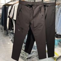 Arcteryx กางเกงลำลองสำหรับผู้ชาย,กางเกงผู้ชายสำหรับฤดูใบไม้ผลิและฤดูร้อนกางเกงผ้านิ่มระบายอากาศได้ดีกันน้ำกางเกงเนื้อผ้าบางกางเกงแห้งเร็วสำหรับผู้ชายสง่างาม