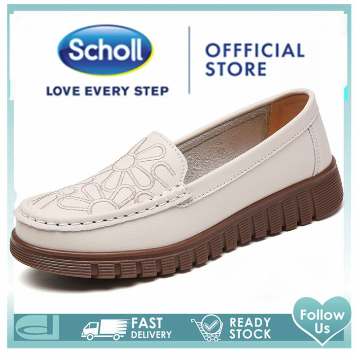 scholl-รองเท้าแตะผู้หญิง-scholl-หนังรองเท้าผู้หญิง-scholl-รองเท้าผู้หญิง-scholl-ผู้หญิงรองเท้าแตะรองเท้าลำลองผู้หญิงโบฮีเมียนโรมันรองเท้าแตะ-รองเท้าฤดูร้อนรองเท้าแตะผู้หญิงรองเท้าแบน-41