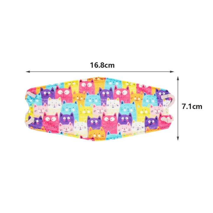 [Fancytoy] 【Ready Stock IN Singapore】50PCS Kid Korea KF94 Masks 4ply Face Covers Reusable Protective Mouth Cover Cartoon Printed Car Dinosaur