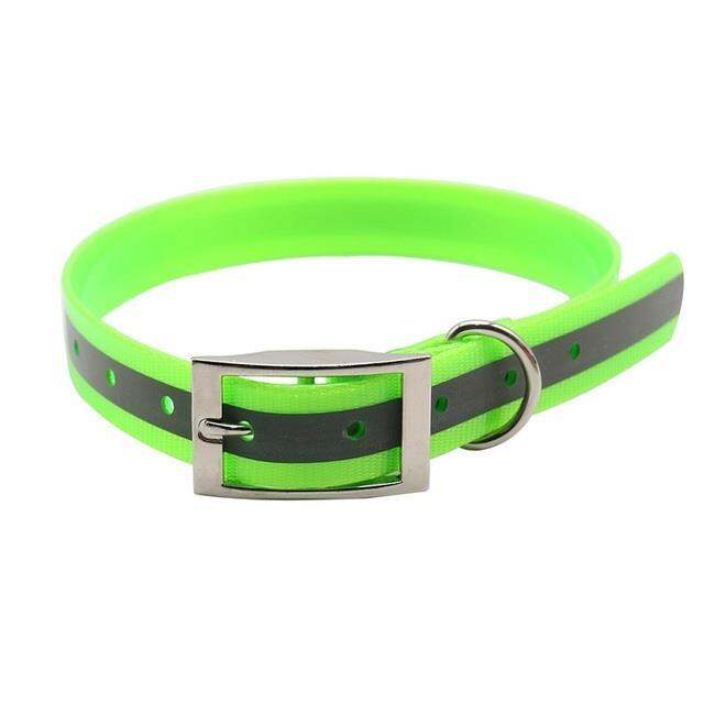 hot-tpu-nylon-reflective-pet-dog-collar-for-medium-big-dogs-night-safety-dog-collars-supplies-waterproof-collar-for-dogs