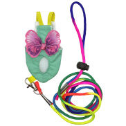 medh Outdoor Parrot Harness Pet Bird Vest Bird Leash Anti