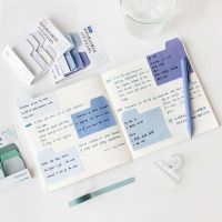 Pastel Novelty Memo Pad Loose-leaf Sticky Notes Set to do list planner Index Bookmark Sticker Label School Office Stationery 【AUG】