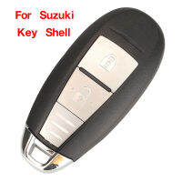 Jingyuqiin 2ปุ่ม Remote Car Key Shell สำหรับ Suzuki Swift SX4 Vitara 2010-2016 TS008TS007สมาร์ทคีย์ขนาดเล็ก