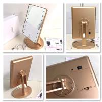 Shiseido Benefiance Led Mirror #Gold กระจกแต่งหน้าพร้อมไฟ LED