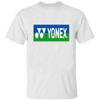 [S-5XL]Yonex เสื้อยืดแขนสั้น ผ้าฝ้าย พิมพ์ลายโลโก้ แฟชั่นสําหรับผู้ชาย และผู้หญิง  TIIL