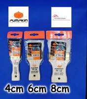 แปรงทาวานิช Pumpkin รุ่น PTT-168 ขนหนาและยาวพิเศษ มีตั้งแต่ขนาด 4,6,8ซม ขนธรรมชาติ แปรงทาสี แปรงวานิช แปรงขนกระต่าย แปรงทาแชล็ค แปรงทาแลคเกอร์