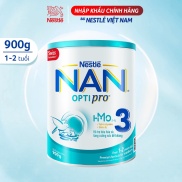 Sữa bột Nestle NAN OPTIPRO 3 HM-O 900g cho trẻ từ 1