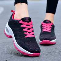 Women Running Shoes Breathable Sports Shoes Summer Outdoor Lightweight Air Cushion Women Sneakers Fashion Black Casual Sneakers