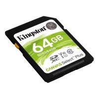 Kingston SD Card Canvas Select 64GB Class 10 ความเร็ว 80/10MB/s