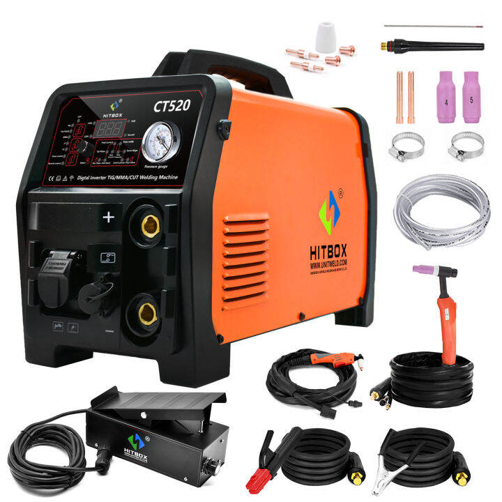 HITBOX CT-520 CUT TIG Pulse MMA 4in1 Semi-automatic Multi-function ...