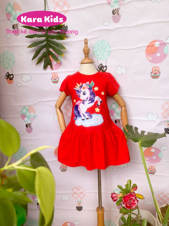KARA KIDS - ⛔FREE SHIP+ quà tặng 9K⛔ Thời trang đầm váy trẻ em cao