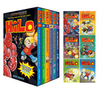 English original Hilo: the great big box (books 1-6) 6 volumes hardcover book gift box Hilo book series