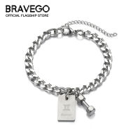 Bravego สร้อยข้อมือโลหะไทเทเนียมลายกลุ่มดาว12เส้น,สร้อยข้อมือจี้ดีๆจี้สัญลักษณ์ดาวเครื่องประดับของขวัญวันเกิด