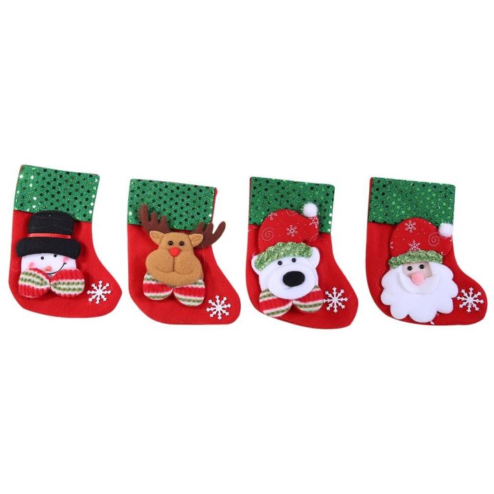 xmas-tree-socks-cartoon-snowflake-soft-bag-christmas-santa-claus-snowman-elk-bear-stockings-fireplace-holiday-decor